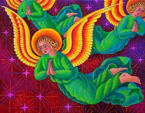 緑の天使、2018 作： Unbekannt Unbekannt